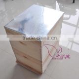 Hot sale langstroth dimension 2 layer wood box Australian Beehive