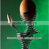 Stainless Steel Spring Shape Egg Cups thumbnail-1