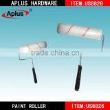 Iron Commercial Curved Red and White Stripes Household Products Patterned Paint Roller thumbnail-2