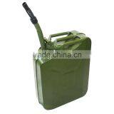 5 Gallon Jerry Can Gas Fuel Steel Green NATO Style 20L Storage Tank W/Spout thumbnail-4