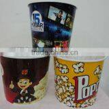 Made in China pp Round Plastic Popcorn Bucket thumbnail-2