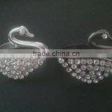 Jewelled Swan Napkin Ring for Wedding thumbnail-2