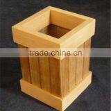2016 New Design Decoration Wooden Pen Holder Rack Funny Office Supply Wholesale thumbnail-5