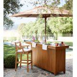 Customized Cross Antique Wooden Garden Stool Unique Teak Wood Bar Stool thumbnail-3