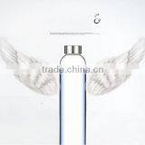 750ml Pyrex Clear Voss Sport Glass Water Bottle With Silicone Sleeve thumbnail-2