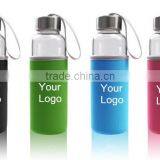 OEM/ODM Portable Custom Glass Water Bottle With Fruit Infuser Custom thumbnail-3