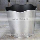 2014 New Design Silver Plastic Flower Pot for Garden thumbnail-1
