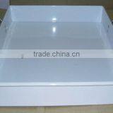 Vintage Chrome Tray With Ornate Metal & Wood Handles thumbnail-1