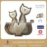 16 Inch Garden Decoration Resin Craft Lively Animal Figurine Cat Statue thumbnail-2