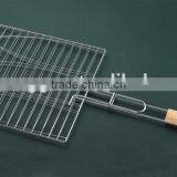 RH-EW218 Chromeplated Steel BBQ fish grill mesh net