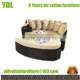 Youdeli Rattan Garden Wicker Sofa Bed Furniture thumbnail-1