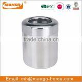 Round Metal Table Mini Trash Can thumbnail-2