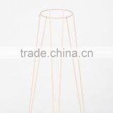 Blush Pink Metal Wire Plant Stand Mid-Century Inspired thumbnail-3