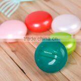 Custom Logo Colorful Round Soap Box Plastic Soap Case Soap Box Packaging thumbnail-3