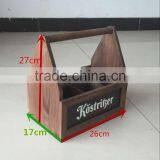 Custom Logo Printing Color Wooden Beer Carrier,Wood Bottle Carrier,Wooden Bottle Holder thumbnail-5
