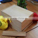 Wooden Cigar Box With Sliding Lid ,wooden Box With Laser Engraving Logo thumbnail-3