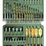57PCS Drills Bits Set(SCREWDRIVER BIT/HIGH SPEED DRILL BITS/NUT DRIVER)