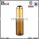 Best Selling 3ml 5ml 7ml 8ml Cosmetic Essential Oil Bottle Perfume Glass Amber Golden Aluminum Pump Glass Perfume Bottle China thumbnail-4