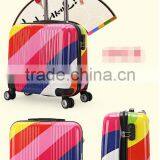 Printed Trolley Luggage Suitcase Laptop Trolley Case Cabin Luggage thumbnail-1