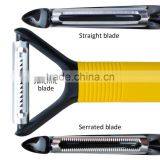 Amazon Selling Custom Color OEM Quality Potato Peeler With Silicone Handle thumbnail-5