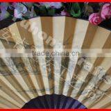 Cheap Bamboo Silk Fan for Advertising thumbnail-2