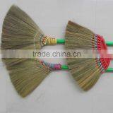 Grass Broom With Wood Stick Pvc thumbnail-1