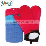 Wholesale Heat Resistant Cooking Silicone Oven Mitts And Pot Holder thumbnail-1