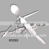 2014 Picnic Pocket Stainless Steel Multi Outdoor Barbecue Tool Set Tableware( K528S) thumbnail-1