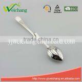 WCTS193 Good Quality Stainless Steel Tea Tools Tea Strainer Tea Infuser Long Bending Handle Durable and Rust Resistant thumbnail-1