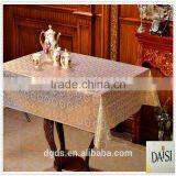 PVC Lace Newest Design Tablecloth in Rolls137cm Width for Egypt &Pakistan Market Dongguan Manufacturer