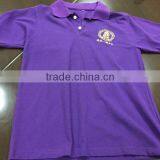 100%cotton Man Tops White Plain Short Sleeve Polo T-shirt,Classic Polo Shirt thumbnail-2