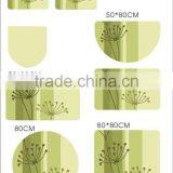 GREEN COLOR BATHMAT SHANGHAI BATHMAT SET BATHMAT (EV-L004-BM) thumbnail-1