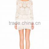 Summer Beach Sexy Crochet Dress Beachwear Stylish Crochet Dress for Women thumbnail-3