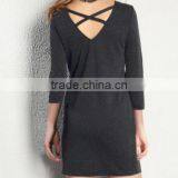 Long Sexy Lady Furcal Straight Skirt/V Collar Simple in the Back Skirt thumbnail-2