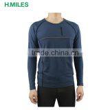 Running Gym Fitness New Model Plain Blank Full Sleeve Clothes Men's T-shirt thumbnail-1