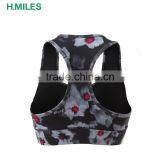 Cool Yoga Sportswear Custom Fully Sublimation Sports Bra for Girls thumbnail-2