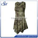 92% Polyester 8%Spandex Tunic Tank Top Fashion Wear to Women thumbnail-4