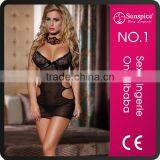2017 Lingerie Sexy Hot Transparent Women Sexy Babydoll Lingerie thumbnail-1