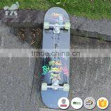 HSJ252 31*8 Inch Classic 4 Wheels Complete Skateboard Skates PU Wheels thumbnail-6