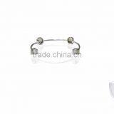 Green Amethyst Ggemstone Bezel Bracelet 925 Sterling Silver thumbnail-1