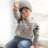S33513W Autumn Children T-shirt Long Sleeve Cartoon Knit T-shirt thumbnail-1