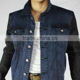 Professional Jeans Manufacturer Fashion Washed Mens Jacket thumbnail-1