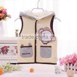 Wholesale Cotton Printing Baby Vest Cotton Baby Clothing With Hat thumbnail-2