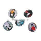 18mm Glass Fit Snap Button Bracelets Round Silver Tone At Random Girl Pattern thumbnail-1