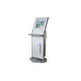 Custom 15, 17, 19, 22 Inch Innovative Free Standing Kiosks With Check Reader, Coin Hopper