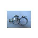 White-zinc Plated German Hose Clamps 9mm Band for Sealing Rubber Hose