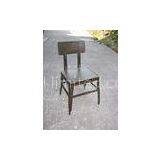 Waterproof Outdoor Stainless Steel Dining Chairs With Strong Welding thumbnail-1