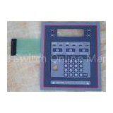 Waterproof Rubber Membrane Switches Panel Sticker With Heat Resisting