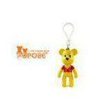 Eco-Friendly Vinyl POPOBE Bear Keychain Bag Accessories Young PeopleGift