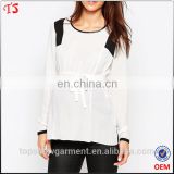 Maternity clothing quality factory wholesale tops chiffon pregnant blouse